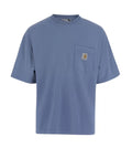 Carhartt WIP Blue Pocket Logo Crewneck T-Shirt