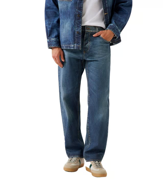 Guess Dogrose Washed Relaxed Fit Mid-Rise Jeans