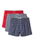 Columbia Men's Multi PFG Printed Woven Boxer (Pack of 3)