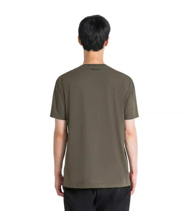 Antony Morato Green Printed Regular Fit T-Shirt