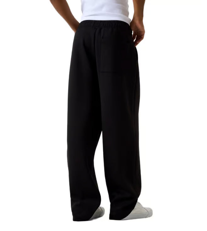 Guess Jeans Black Scuba Mid Rise Relaxed Fit Sweatpant