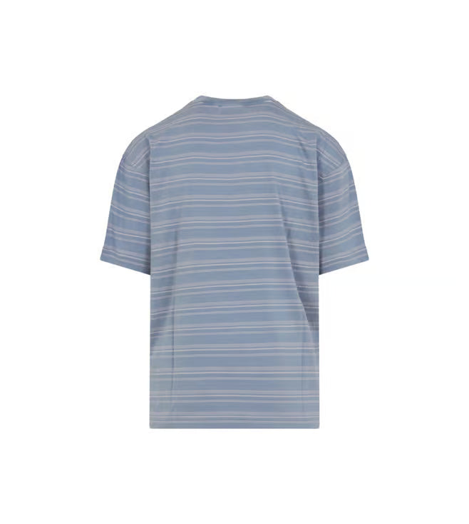 Carhartt WIP Blue Striped Crewneck T-Shirt