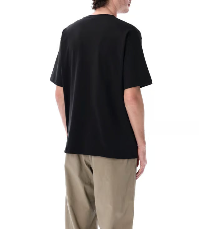 Manastash Europe Black Always Guaranteed Graphic Crewneck T-Shirt