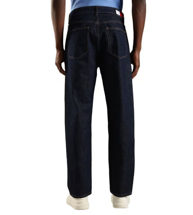 Tommy Hilfiger Dark Blue Relaxed Fit Mid Rise Jeans