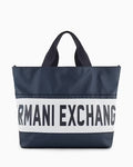 Armani Exchange Logo Tote Bag