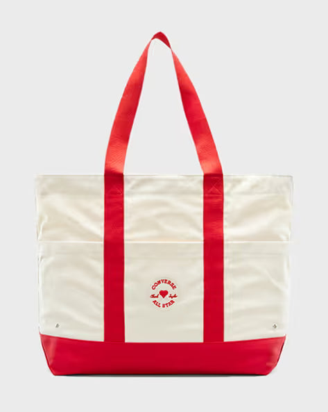 Converse All Star Heart Rose Canvas Tote Bag