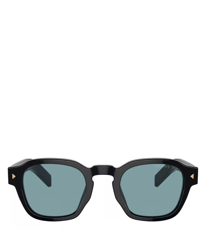 Prada Men Polarized Green Lens Phantos Sunglasses