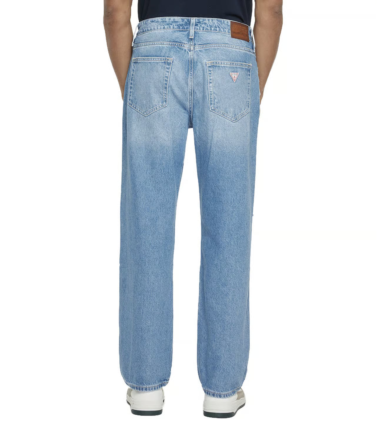 Guess Jeans G18 Blue Mid Rise Relaxed Fit Denim Jeans