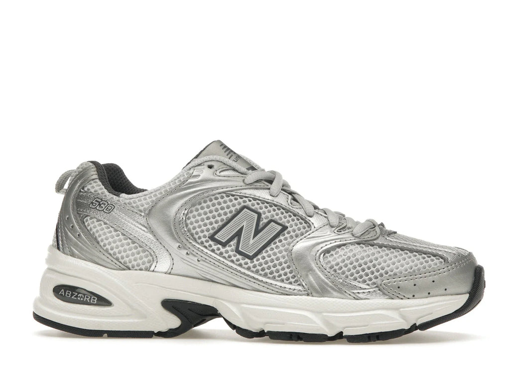 New Balance 530 — Silver/White