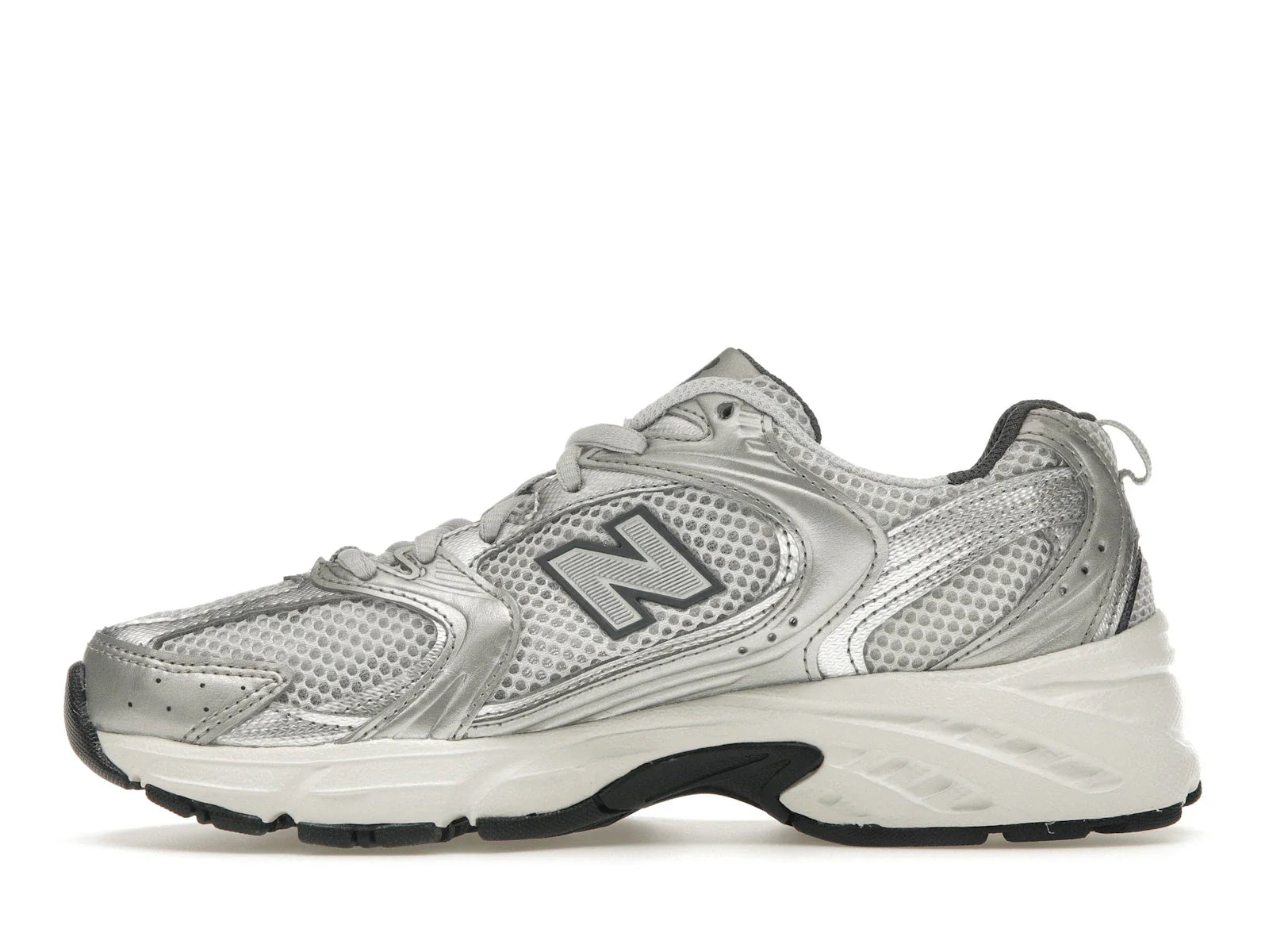 New Balance 530 — Silver/White
