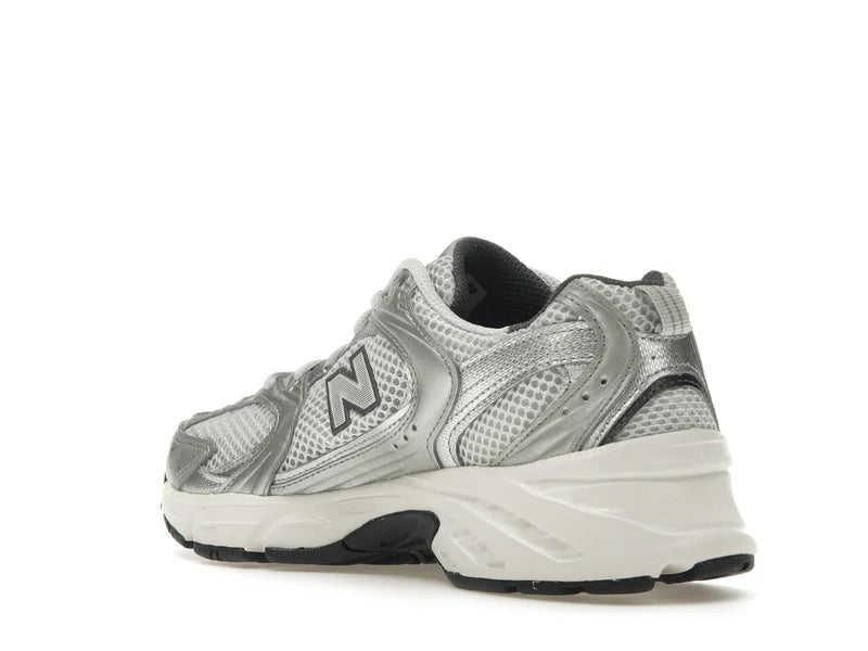 New Balance 530 — Silver/White